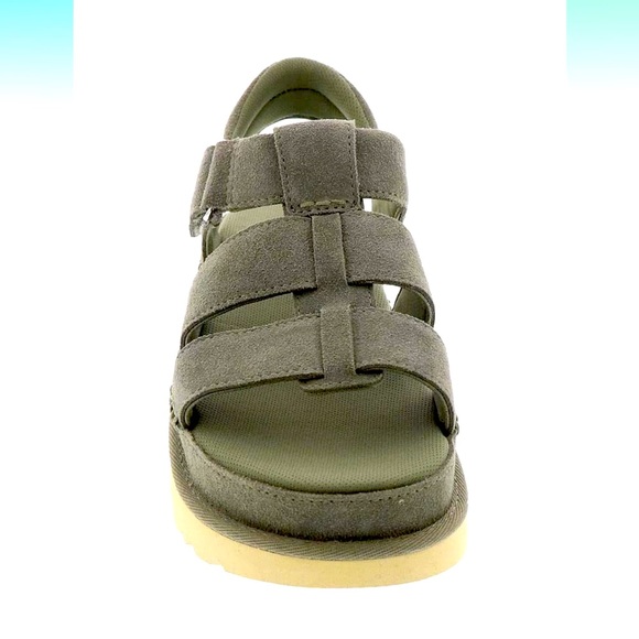 NIB SZ 6.5 UGG Goldenstar Strap Fisherman Sandals in “Moss” (Gray/Green)❣️ - Picture 4 of 7